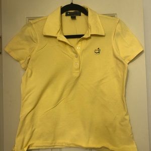 Pastel Yellow Masters polo